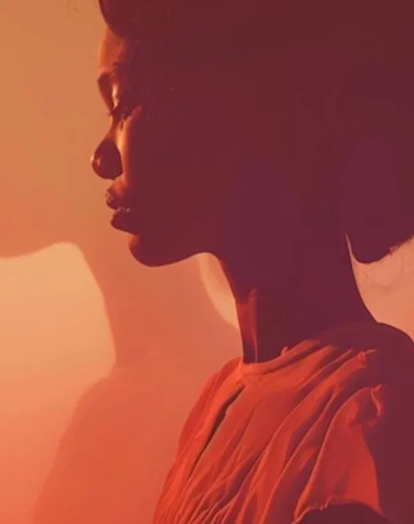 Double Exposure in Minimal Portraits